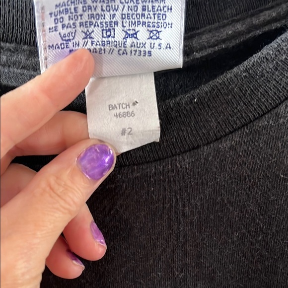 Vintage Reebok Men's Long Sleeve Tee - Picture 4 of 6